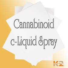 CANNABINOID C-LIQUID SPRAY ON PAPER
