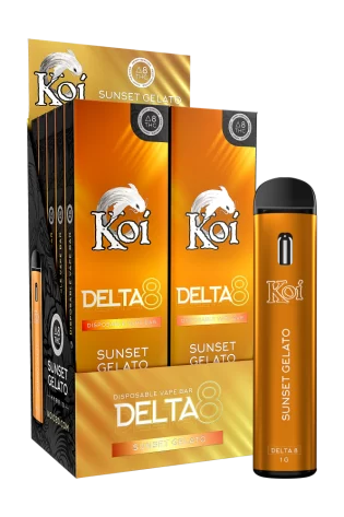 Koi Sunset Gelato THC Disposable Vape Juice